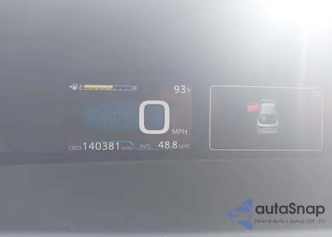 2020 Toyota Prius Limited z USA, uszkodzony, nr VIN JTDKARFU0L3115138